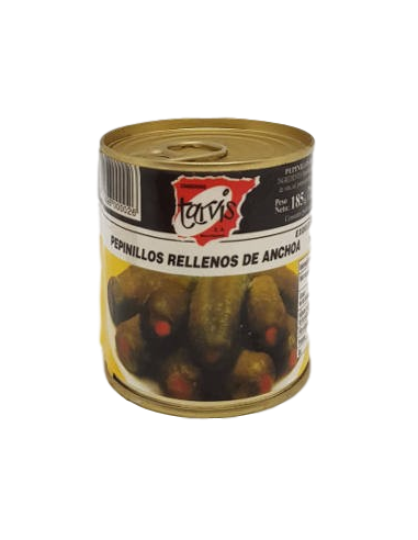 PEPINO RELLENO DE ANCHOA B 228  1/4 KG