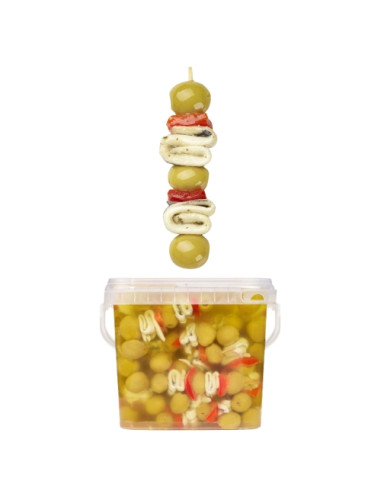 CUBO GILDA BOQUERON CON RELLENAS 70UD