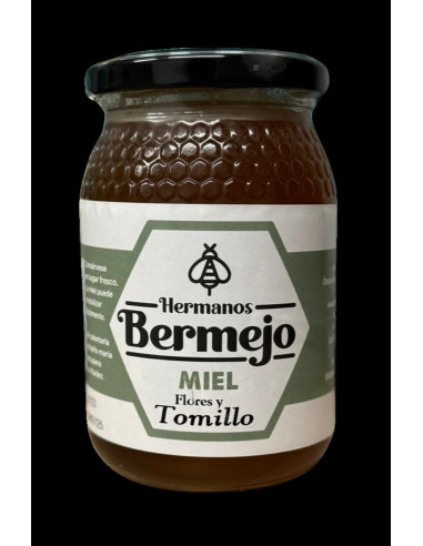 MIEL 1/2KG TOMILLO