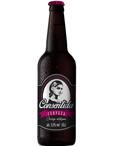 CONSENTIDA CERVEZA 33CL 12UD