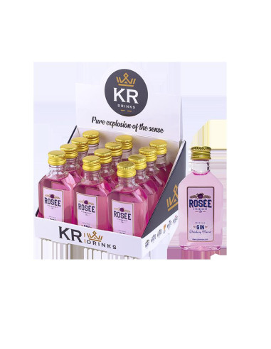 GINEBRA ROSA 50ML 12 UD