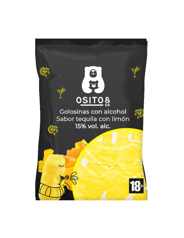 OSITOS ALCOHOL TEQUILA + LIMON