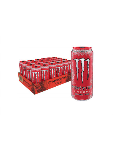 MONSTER ROJO ZERO 24UD