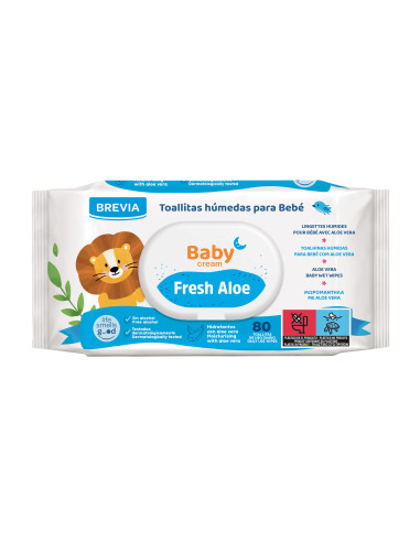 TOALLITAS HUMEDAS BEBE FRESH ALOE